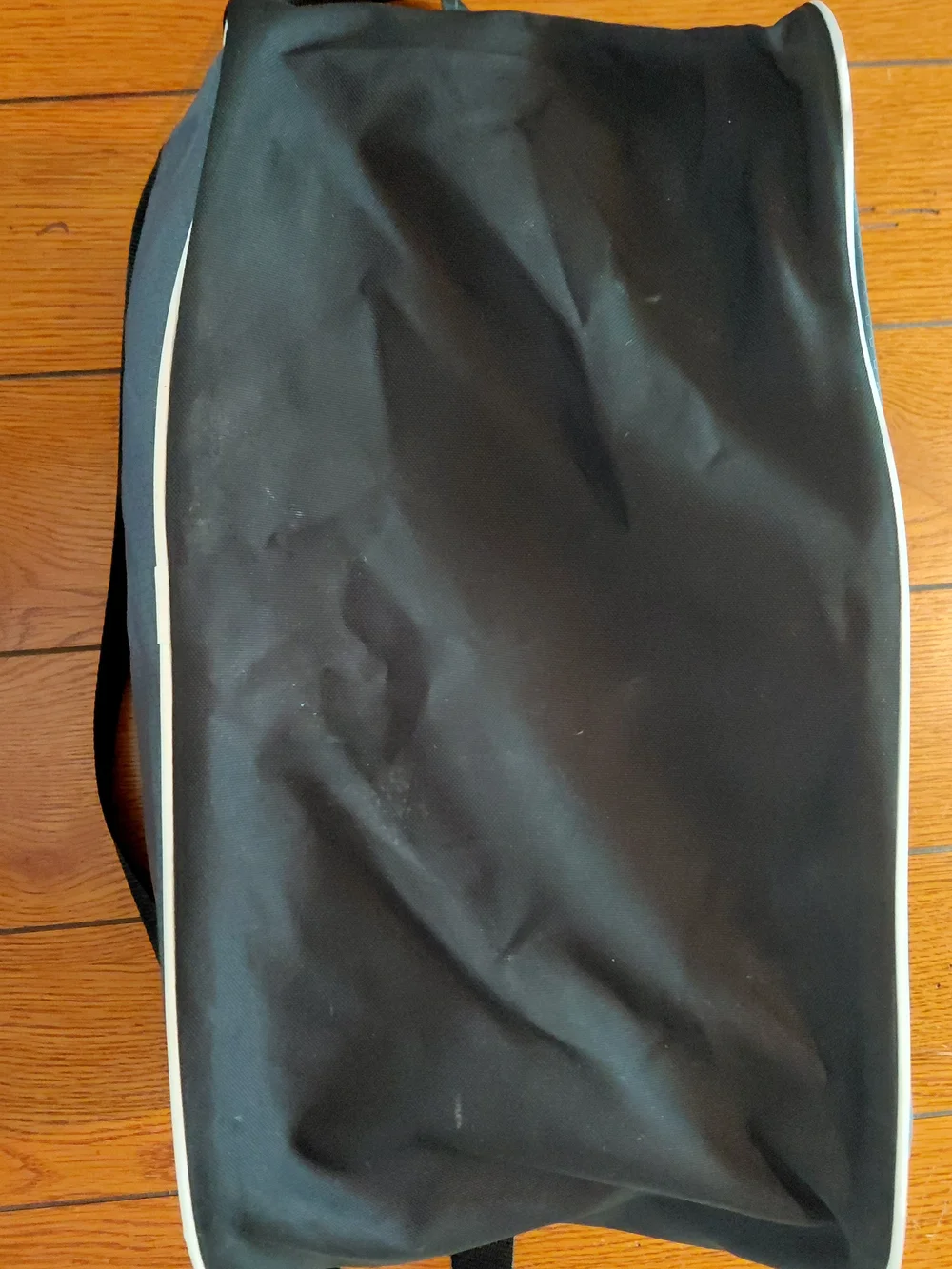 Adidas Men's Gray Logo Duffel Bag